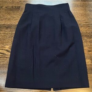 Women’s Vintage Navy Blue Skirt Size 4
